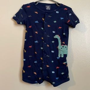 Toddler boys animal romper